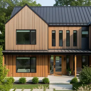 Timber Tranquility: A Modern-Day Fortress