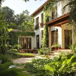 Charming Oasis: A Glimpse Into Spanish Mediterranean Elegance