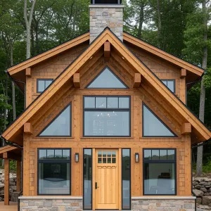 Woodland A-Frame Delight