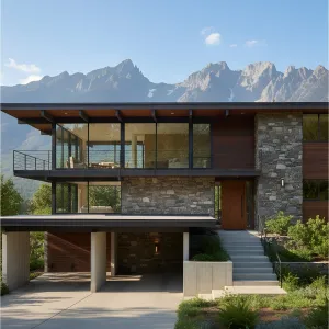 Mountain Majesty: A Mid-Century Dream