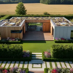 The Green Roof Giggle: A Cottonwood Cabin Delight