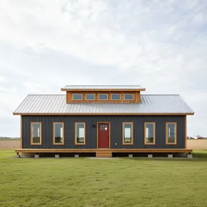 Copper Clerestory Field Barn