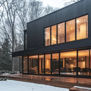 Silent Symphony: Minimalism in the Snow