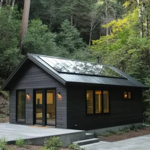 Sheltered Simplicity Among Evergreen Friends