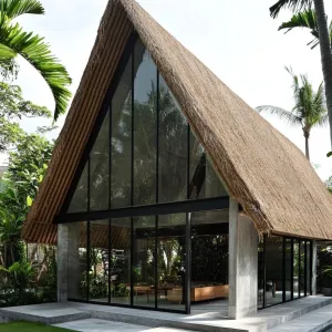 Thatched Elegance: Bali’s Tranquil Retreat