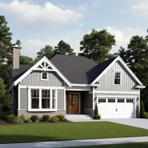 Stately Shingle Sanctuary Among the Trees