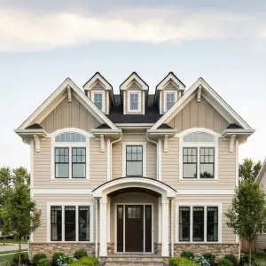 Storybook Gables In Vanilla Stone
