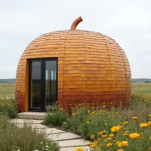 Orange Delight: The Pumpkin Cottage Retreat