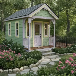 Whimsical Widget with a Petal Patio