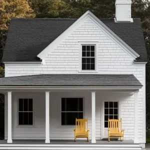 Enchanting Simplicity: Gothic Architecture with a Cheerful Twist