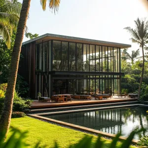 Glass Escape: The Palm Pavilion