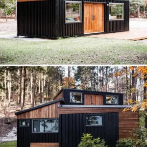 A Tranquil Box: Cozy Container Dwelling