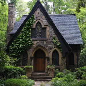 Gothic Romance: Ivy-Covered Gem in the Woods