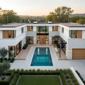 Courtyard Lap Lane Modernist