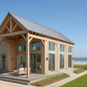 A Beachside Barn Getaway
