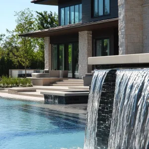 Infinity Pool With Waterfall