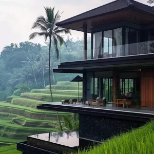 Cantilevered Terraces