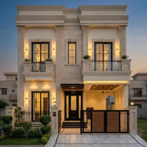 Compact Villa With Parisian Street Flair