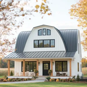 Barn House Beauty on a Sunny Day