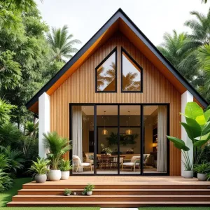 Tropical Triangle Abode with a Green Touch