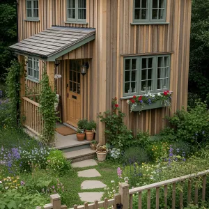 A Rustic Hideaway in Blooming Splendor