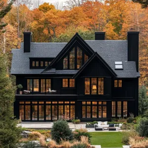 Preview of Majestic Manor Amid Autumn Splendor
