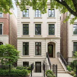 Timeless Limestone City Townhouse