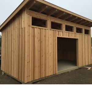 Shiplap Shack: The Angled Abode