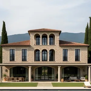 Mediterranean Elegance with a Splash of Fun