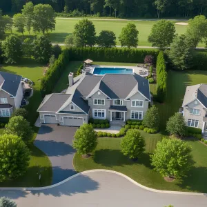 Splendor in the Suburbs: A Pool and Porch Affair