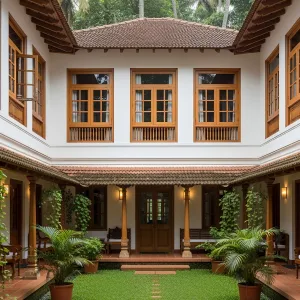 Preview of A Cozy Courtyard: Sunshine and Shadows