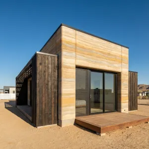 Layered Desert Sanctuary Cube