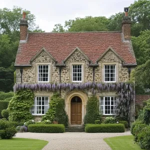 Charming Cottage with Romantic Flora