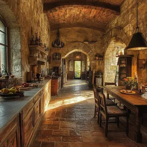 Rustic Elegance: A Glimpse Inside a Tuscan Haven