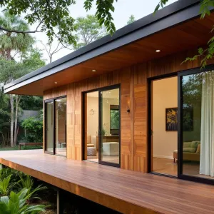 Dreamy Wooden Getaway in Paradise