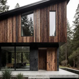 Vertical Vibes: Timber Chic Retreat