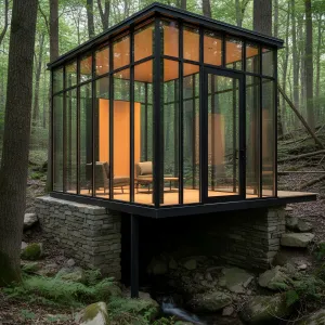 Creekspan Ember Glass Pavilion