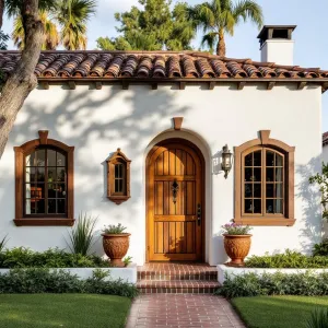 Whitewashed Cottage of Iberian Whimsy