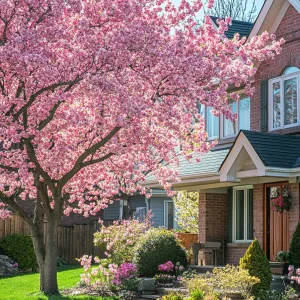Springtime Bliss In Suburbia