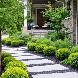 Preview of Effortlessly Elegant Entrance with Leafy Luster