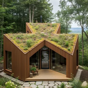 A Tiny Forest Haven with a Mossy Top