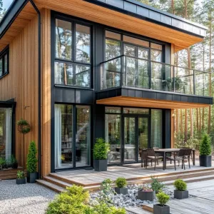 Scandinavian Wood & Glass Marvel