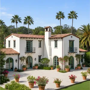 Mediterranean Charm with a Tiling Garnish