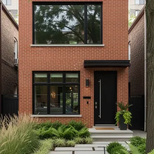 Boxy Brick Bliss: A Modern Hideaway