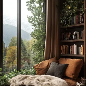Nestled in Nature: Your Alpine Book Haven