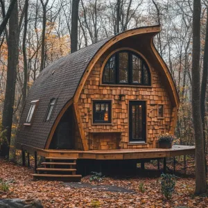 Nature’s Nook: A Woodland Arc
