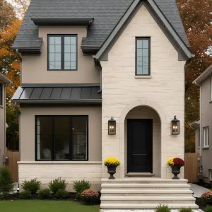 Creamstone Archfront Urban Cottage