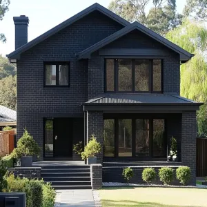 Chic Dark-Embraced Home