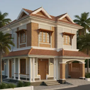 Clay-Gabled Heritage Courtyard Villa