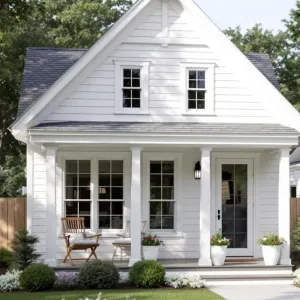 White Picket Fairy Den